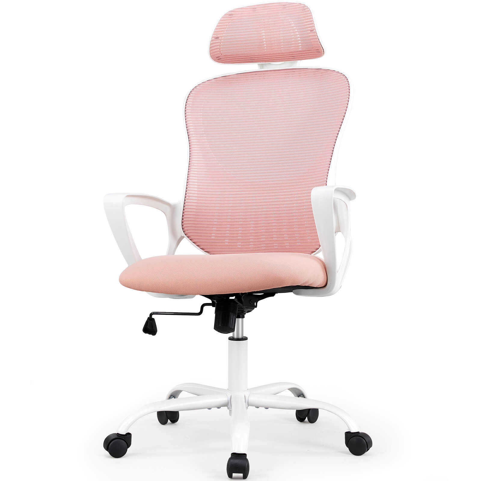 Ergonomic High-Back Office Chair with Adjustable Headrest, Lumbar Support, Thick Cushion