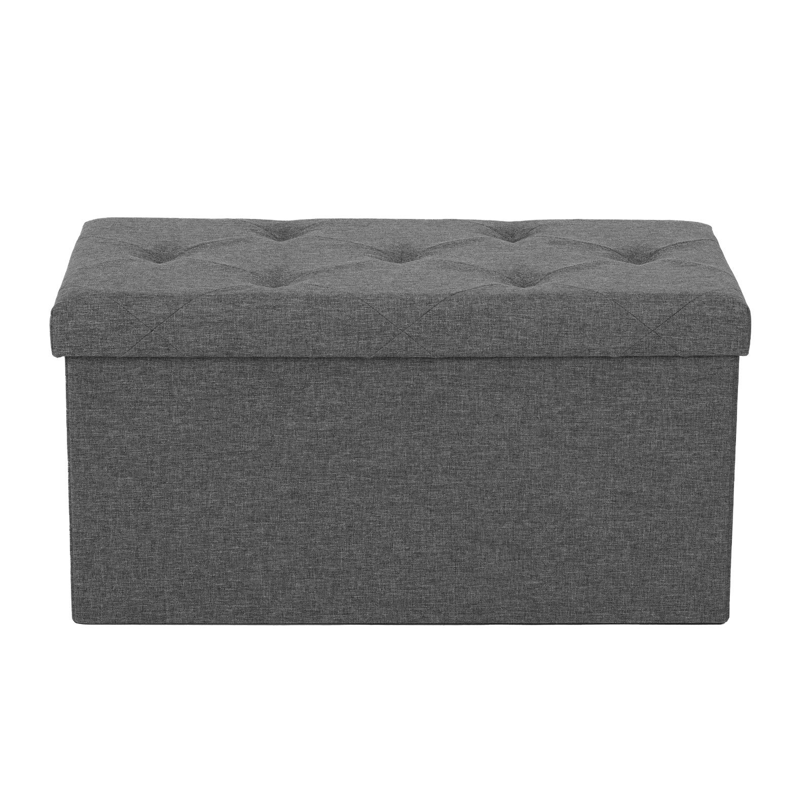 Versatile Foldable Storage Ottoman Bench for Bedroom, Living Room, Entryway Organization
