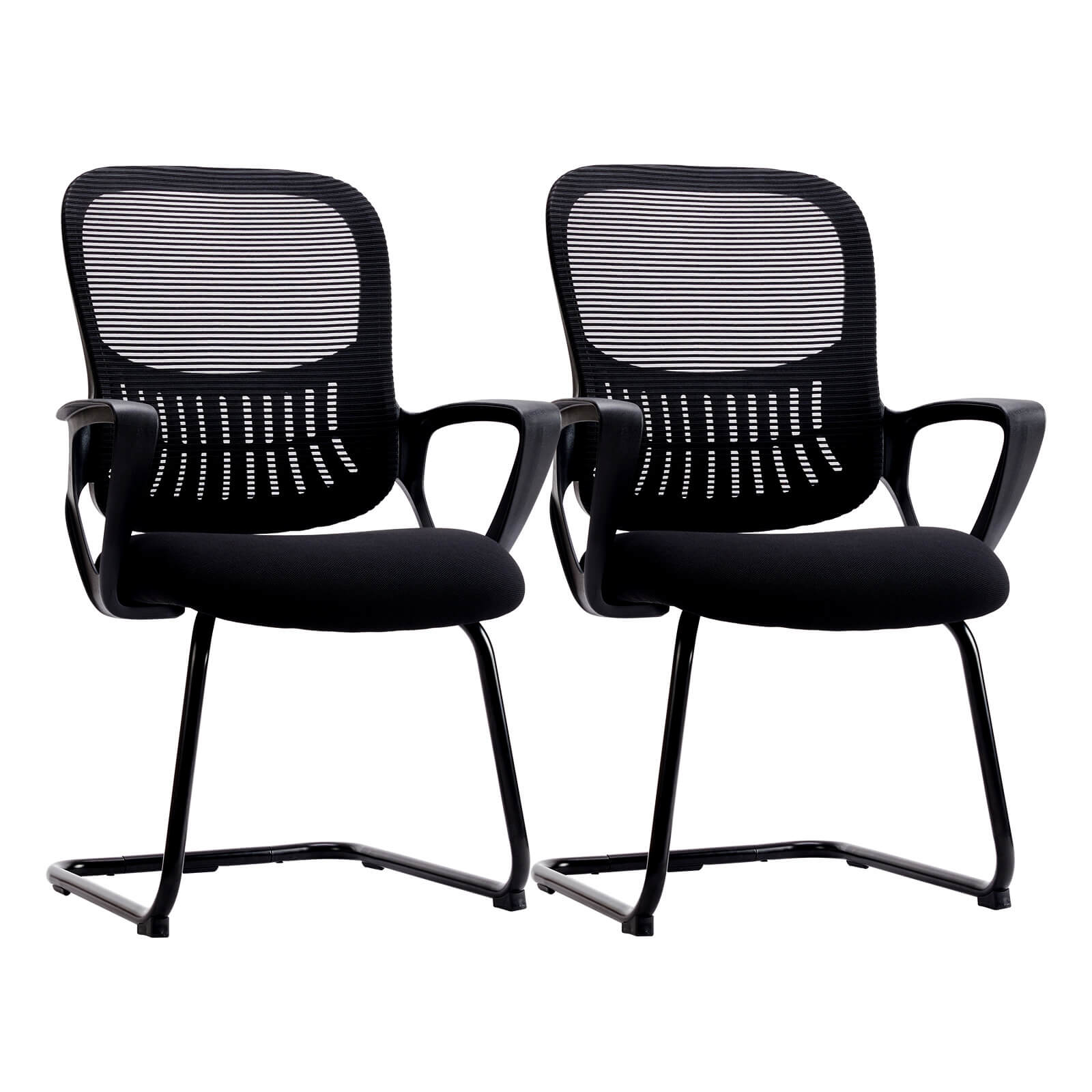 Comfortable Ergonomic Mesh Office Chair with Lumbar Support and Integrated Storage Basket