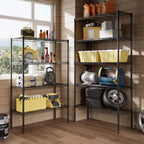 Durable Metal Heavy Duty 4-Tier Adjustable Storage Shelf for Kitchen Pantry Garage