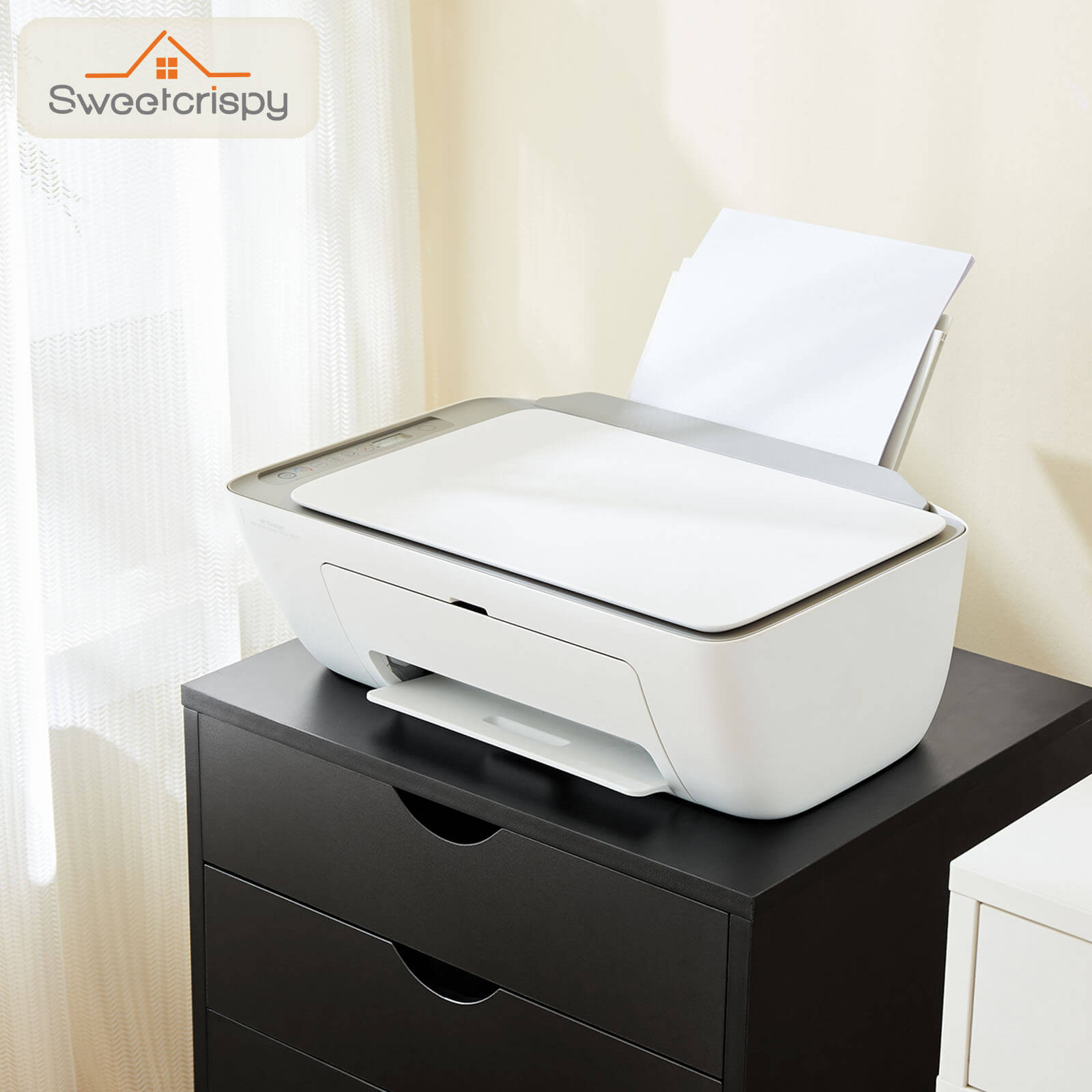 Versatile 5-Drawer Chest with Wheels for Office and Living Room