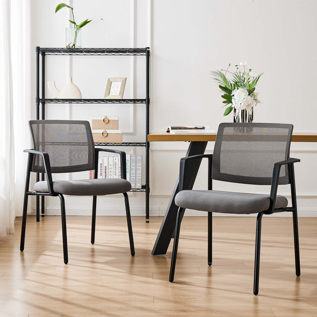 Ergonomic Mesh Back Stackable Conference Chair for Event Meeting Home Office