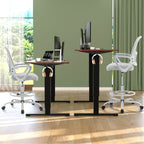 Ergonomic Tall Drafting Office Chair with Adjustable Footrest and Lumbar Support