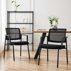 Ergonomic Mesh Back Stackable Conference Chair for Event Meeting Home Office