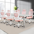 Ergonomic High-Back Office Chair with Adjustable Headrest, Lumbar Support, Thick Cushion
