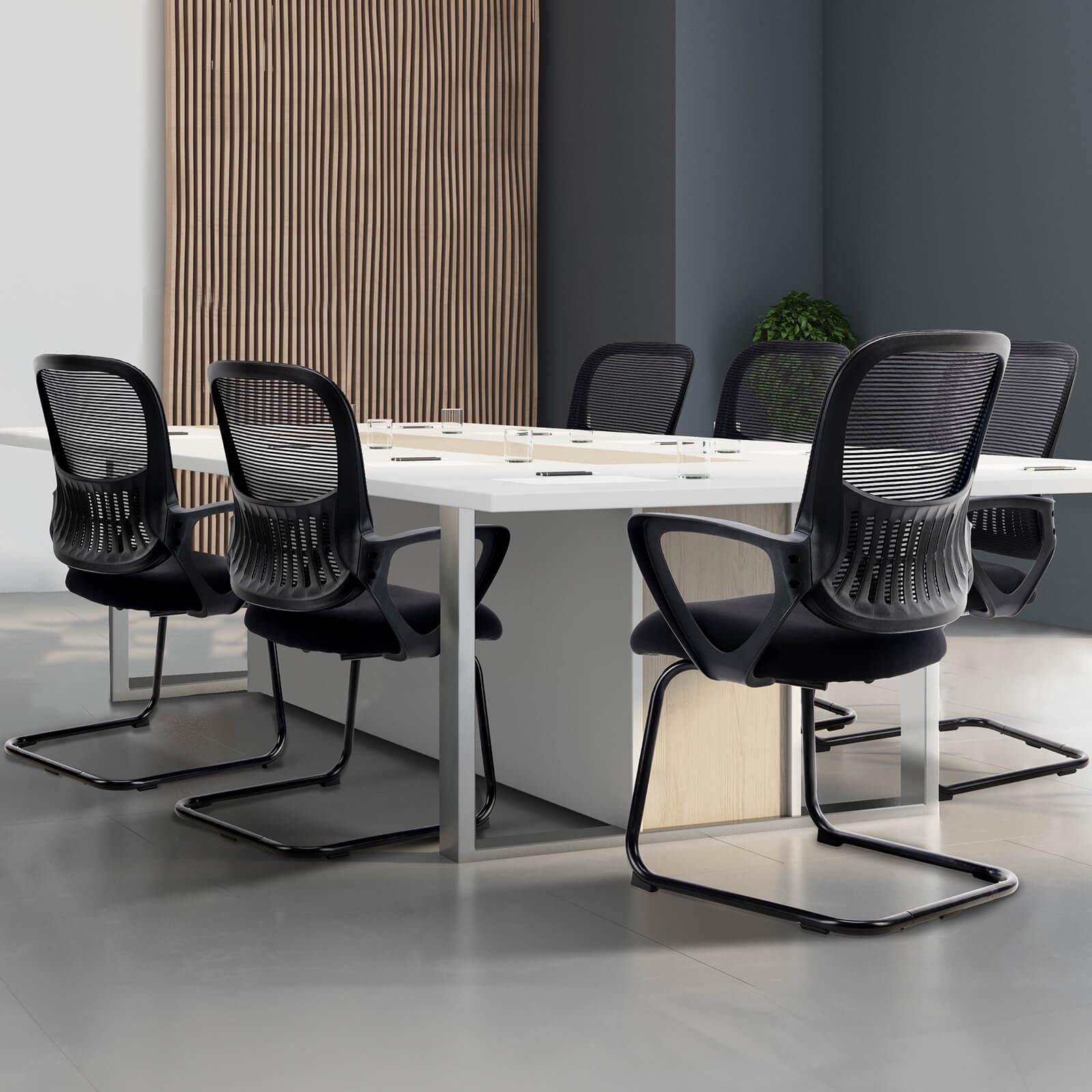 Comfortable Ergonomic Mesh Office Chair with Lumbar Support and Integrated Storage Basket