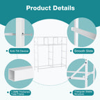 Versatile 9-Drawer Fabric Storage Dresser Chest for Home Organization