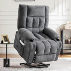 Electric Power Lift Massage Recliner Chair for Seniors, Plush Comfort, Heat
