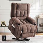 Electric Power Lift Massage Recliner Chair for Seniors, Plush Comfort, Heat