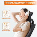 Ergonomic Office Chair with 135° Recline, Adjustable Lumbar Support, Breathable Mesh
