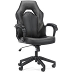 Premium PU Leather Ergonomic Gaming Office Chair with Adjustable Lumbar Support