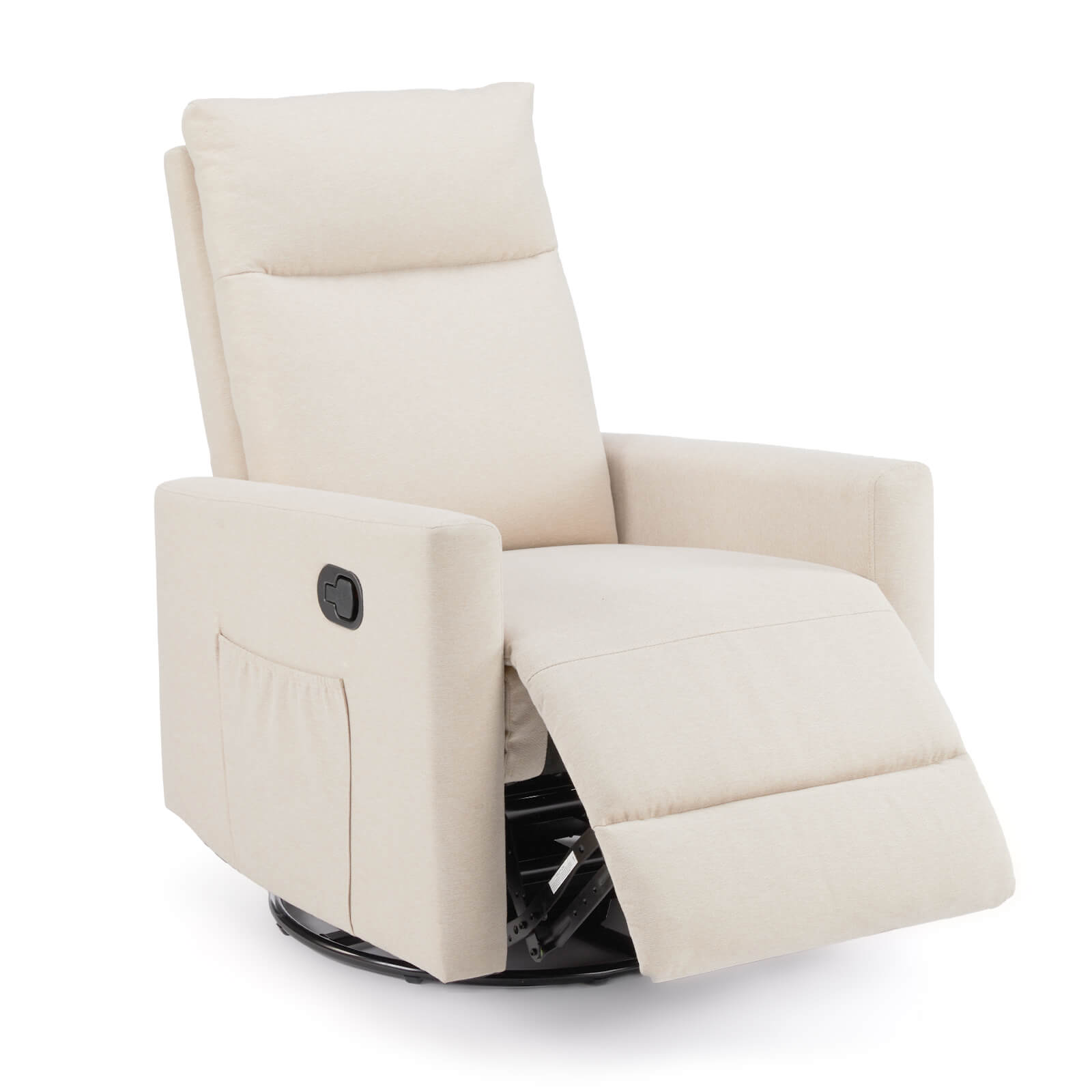 Comfortable Swivel Rocker Recliner Chair for Nursery Living Room Relaxation