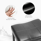 Ergonomic Saddle Bar Stool, Soft Cushion, Durable for Home Dining