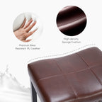 Ergonomic Saddle Bar Stool, Soft Cushion, Durable for Home Dining
