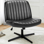 Ergonomic Swivel Office Chair with Lumbar Support, Adjustable Comfort