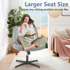 Ergonomic Swivel Office Chair with Lumbar Support, Adjustable Comfort