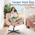 Ergonomic Swivel Office Chair with Lumbar Support, Adjustable Comfort