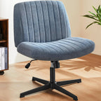 Ergonomic Swivel Office Chair with Lumbar Support, Adjustable Comfort