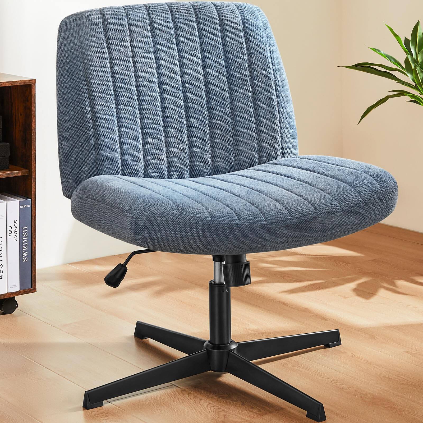 Ergonomic Swivel Office Chair with Lumbar Support, Adjustable Comfort