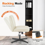 Ergonomic Swivel Office Chair with Lumbar Support, Adjustable Comfort