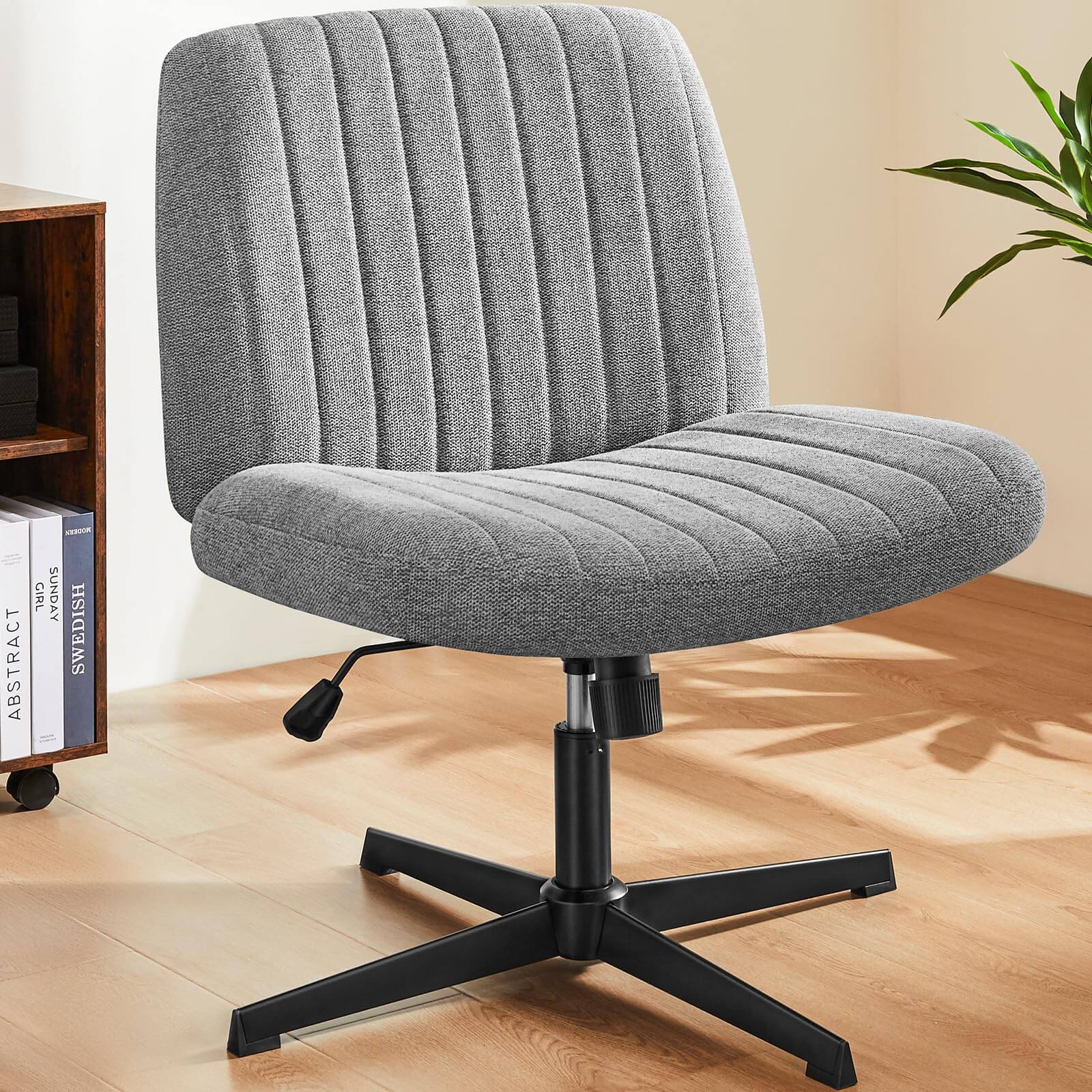 Ergonomic Swivel Office Chair with Lumbar Support, Adjustable Comfort
